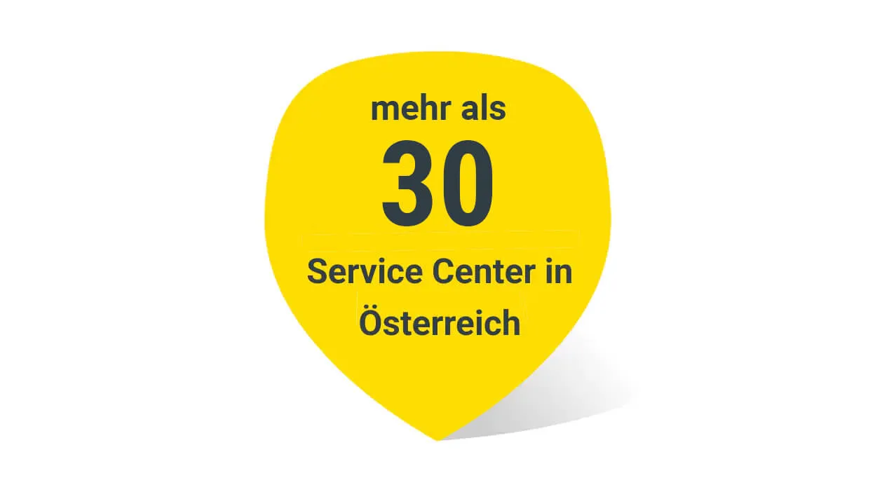 Mehr als 30 Carglass Standorte in Österreich