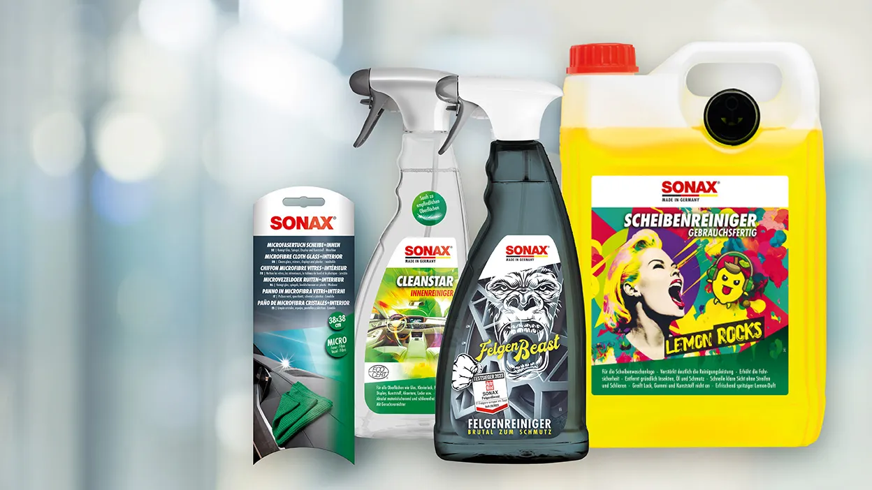 Sonax Produkte Übersicht