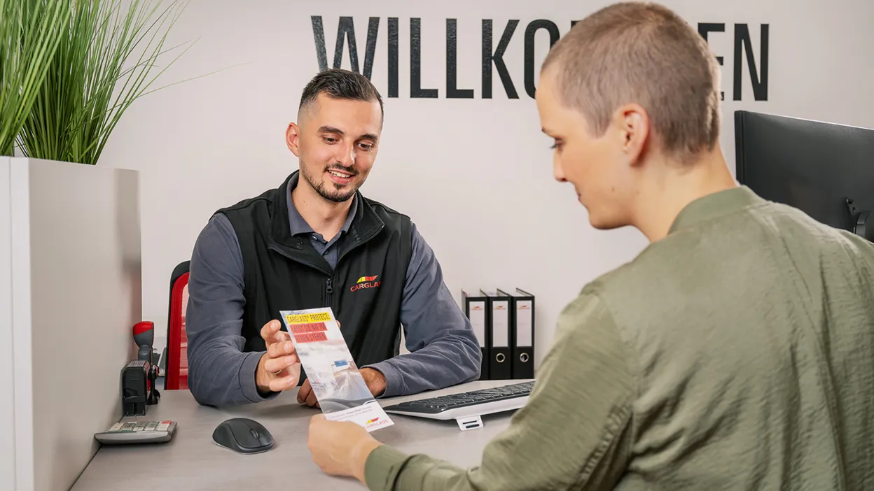Kundenberatung im Büro