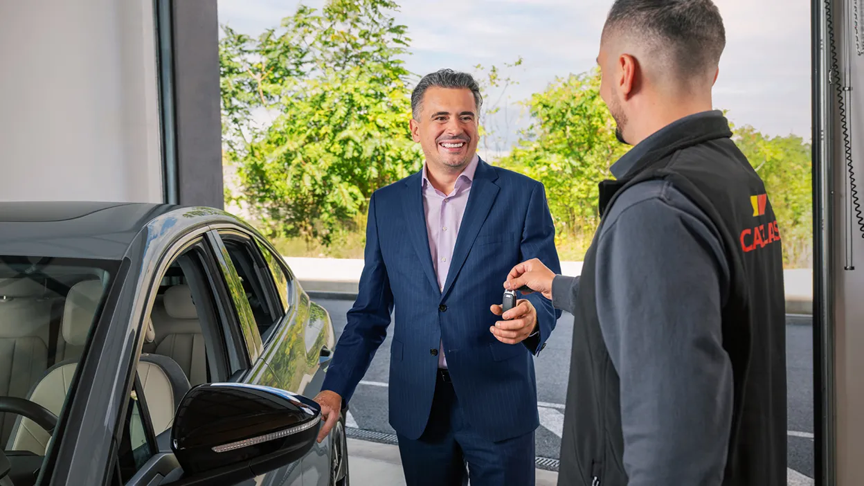 Kundenberatung Schlüsselübergabe